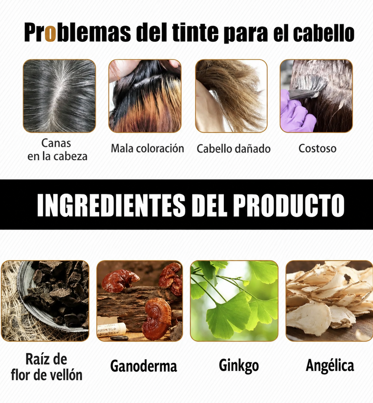 Shampoo Colorante Negro 3 en 1 HIMEIDU™ – ¡Luce Más Joven en Minutos!