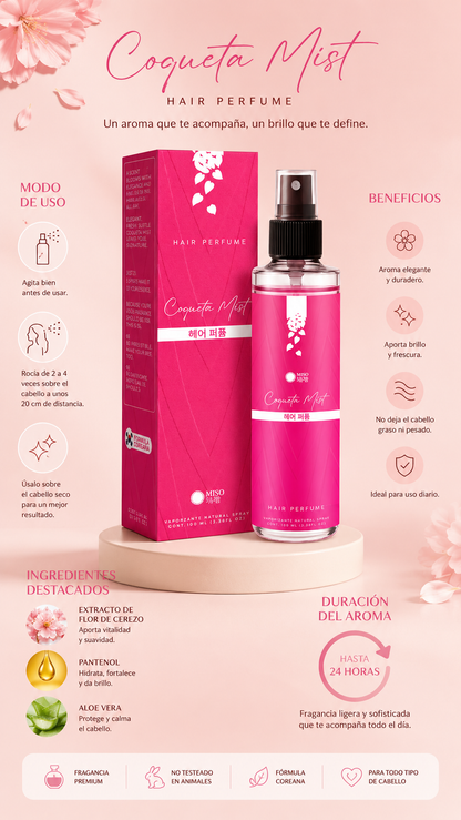 Coqueta Mist Hair Perfume